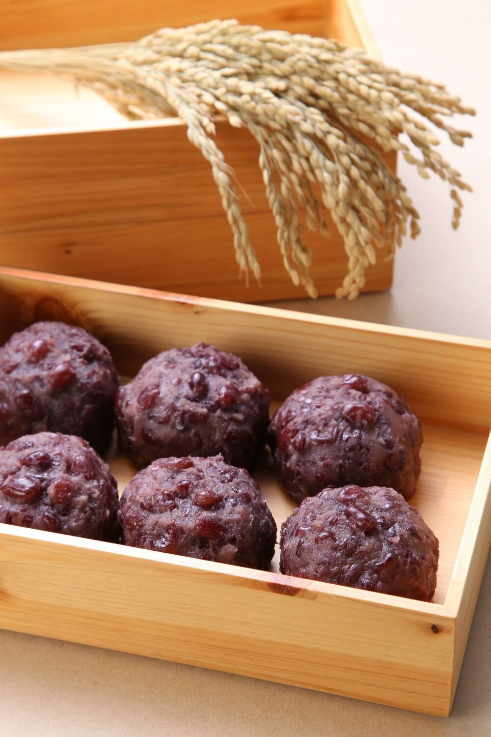 春彼岸　手包みおはぎ