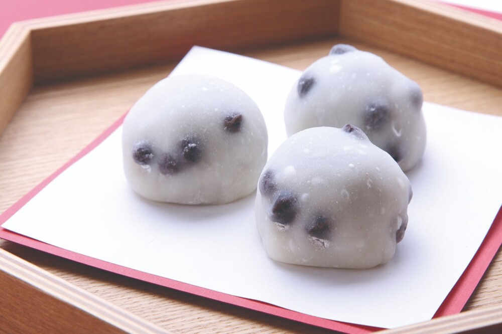 鬼は外、福は内　招福豆餅