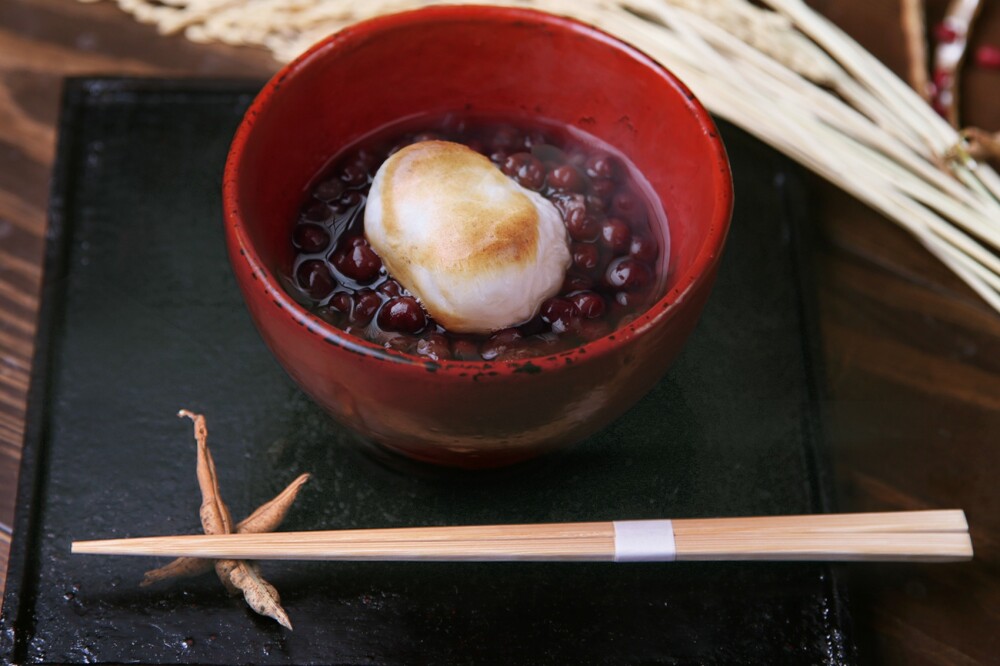 温菓子であたたかく　ぜんざい