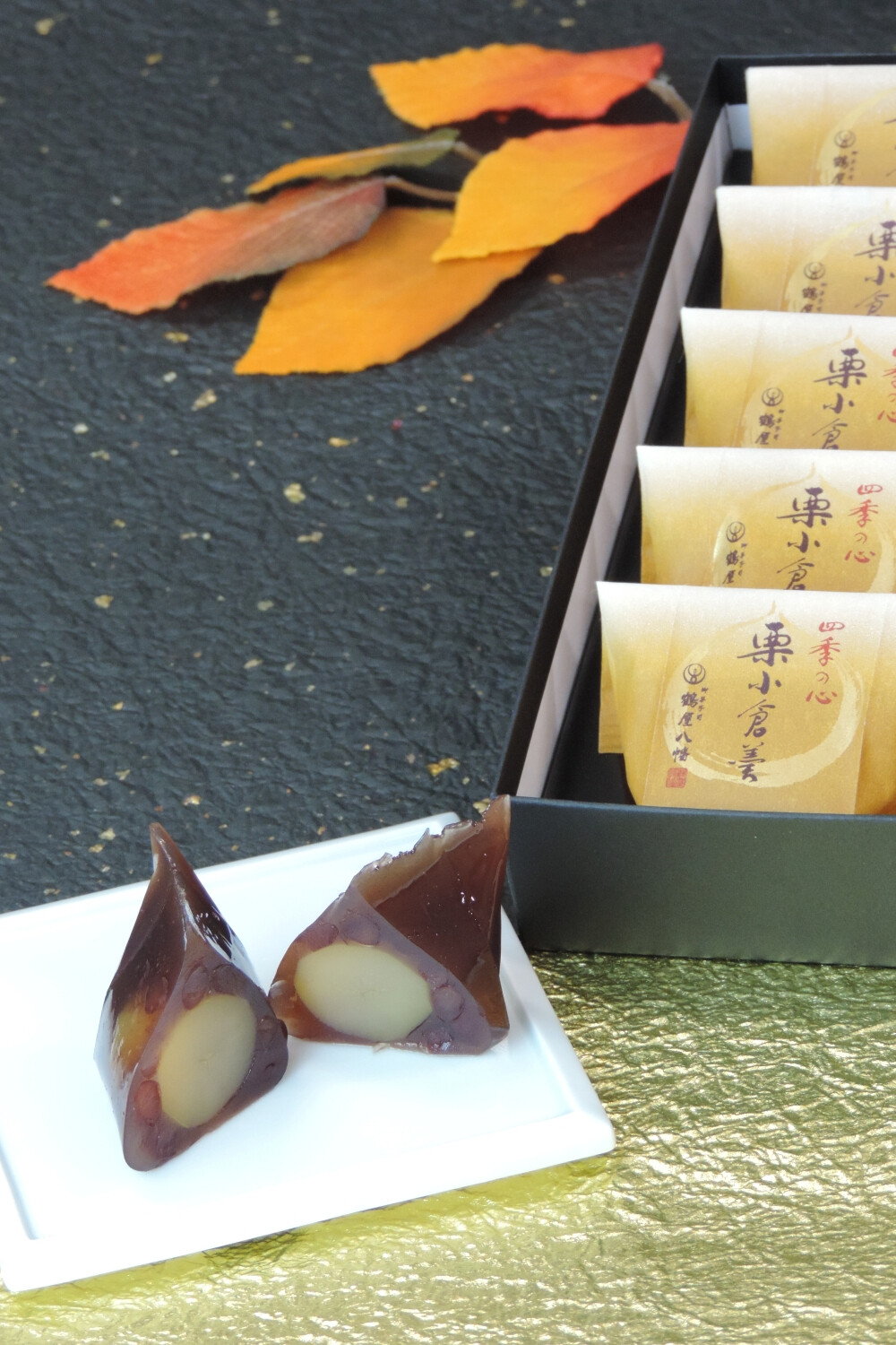 🌰ゴロっと一粒🌰【四季の心　栗小倉羹】