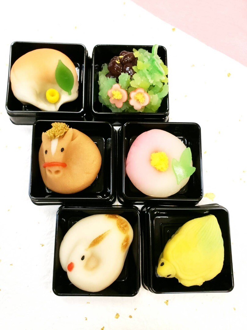 【年末年始限定】上生菓子・上用饅頭・花びら餅