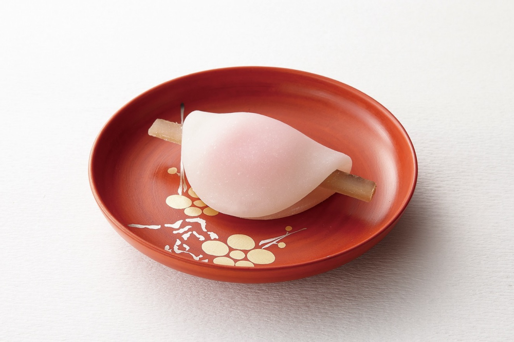 お正月に 花びら餅🐎