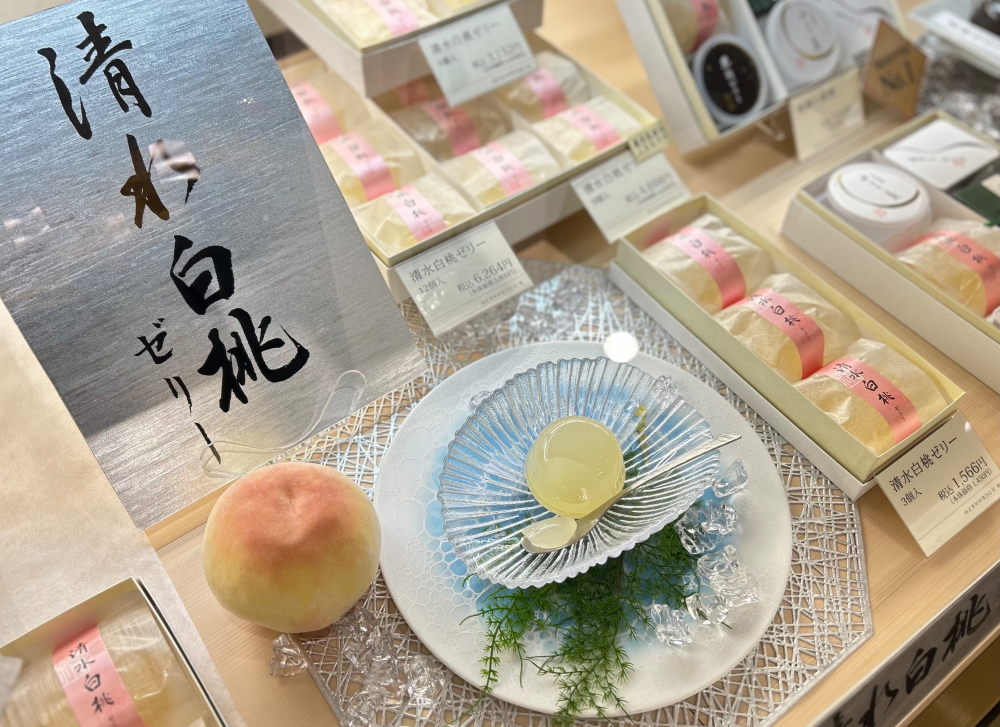 清水白桃ゼリー🍑✨