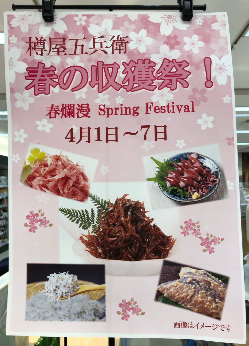 🌸『春の収穫祭！』🌸開催中！！