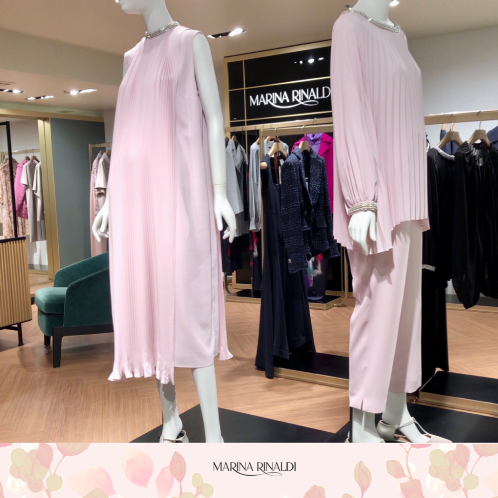 ホリデーを輝かせるELEGANTEのドレス | マリナリナルディ | 大丸芦屋店公式 SHOP BLOG