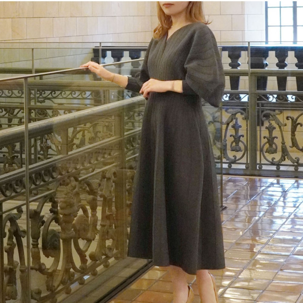 立体的なフォルムが美しい 新作 オーダーワンピース