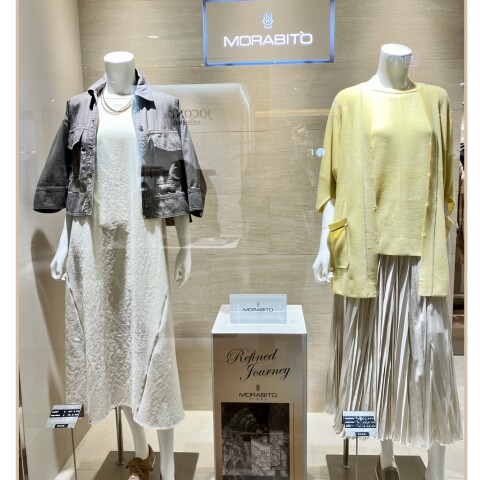 MORABITO フルジップフーディ春夏用 ⛵️Summer Collection⛱ | モラビト | 大丸芦屋店公式 SHOP BLOG