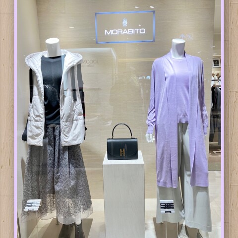 MORABITO PREMIER の冬アイテム❄️ | モラビト | 大丸芦屋店公式 SHOP