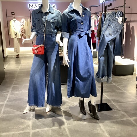 【美品】マレーラ　デニムロングワンピース d4f29304.jpeg