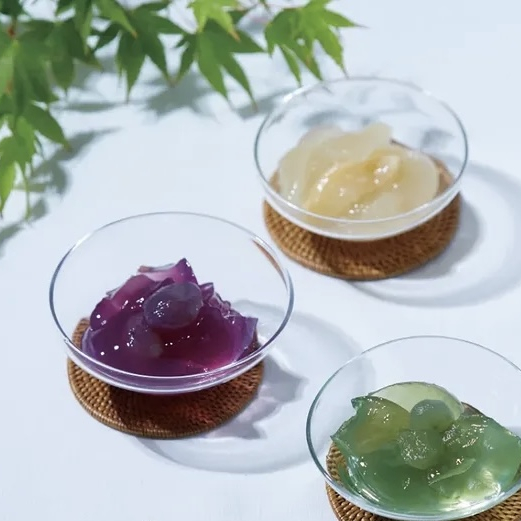 新商品‼︎果実と蕨のジュレ🌿