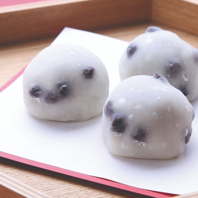 鬼は外、福は内　招福豆餅