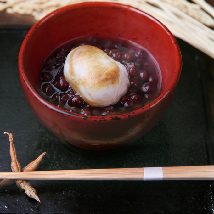 温菓子であたたかく　ぜんざい