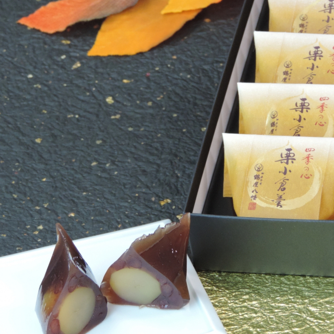 🌰ゴロっと一粒🌰【四季の心　栗小倉羹】