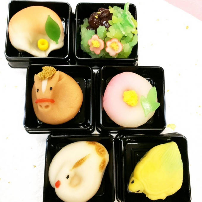 【年末年始限定】上生菓子・上用饅頭・花びら餅