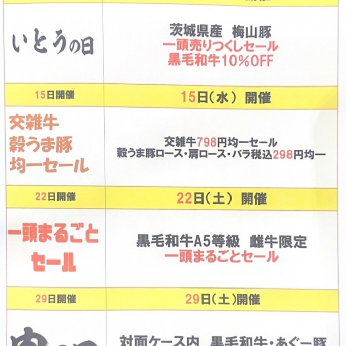 6月のお買い得情報‼️