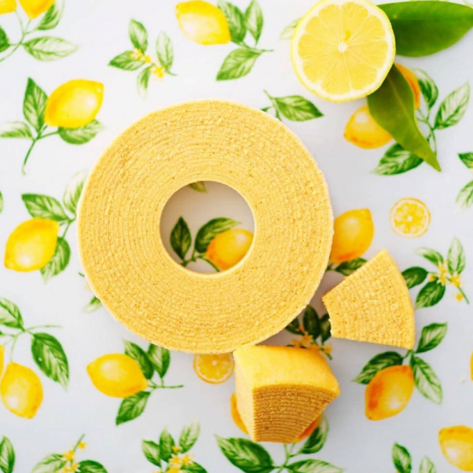 🍋瀬戸内レモンのバウムクーヘン🍋