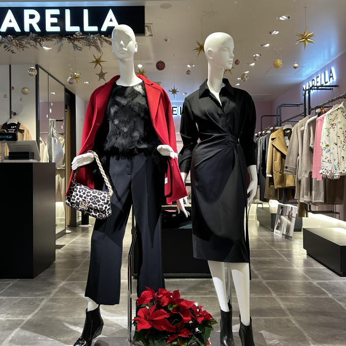 冬に映えるREDカラー☆