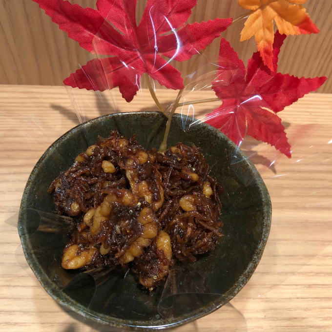 秋限定商品の入荷🍁　秋しらすのくぎ煮