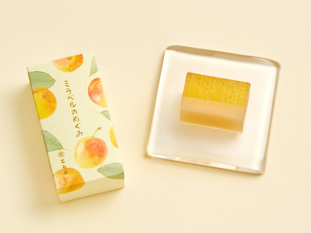 ＜とらや＞一足早く、秋の気配を味わう羊羹🍑
