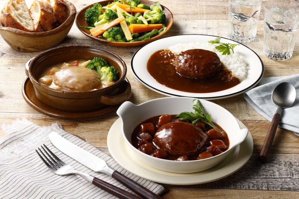 ＜神戸開花亭＞「ハンバーグ」のご紹介✨