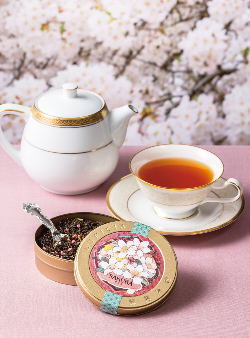 世界のお茶専門店＜ルピシア＞ ～桜のお茶と、春の訪れを喜ぶ。～