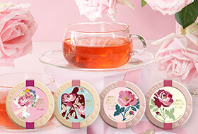 贈りものにぴったりな「お花のお茶」