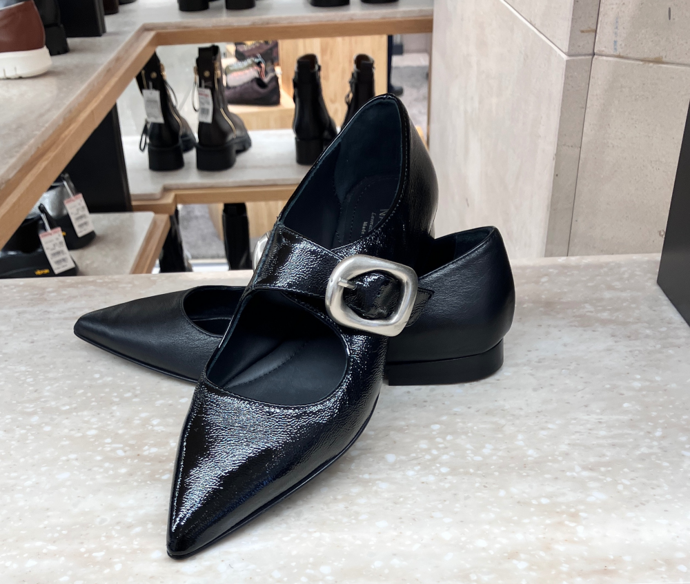 靴でワンポイント