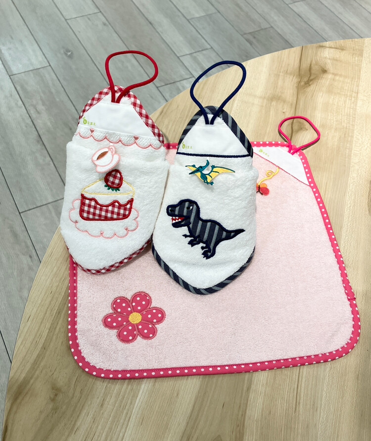 ループ付きタオルハンカチ