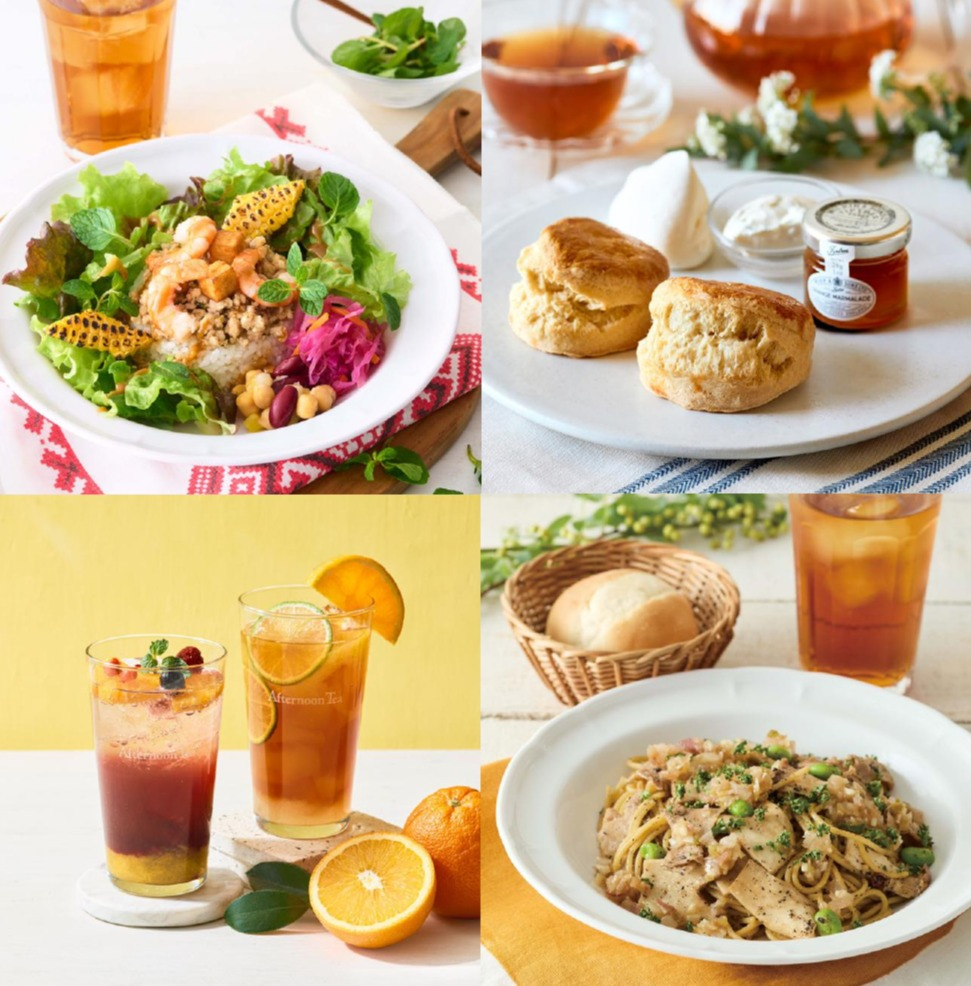 ＜アフタヌーンティー･ティールーム＞ 初夏メニューのご紹介☆