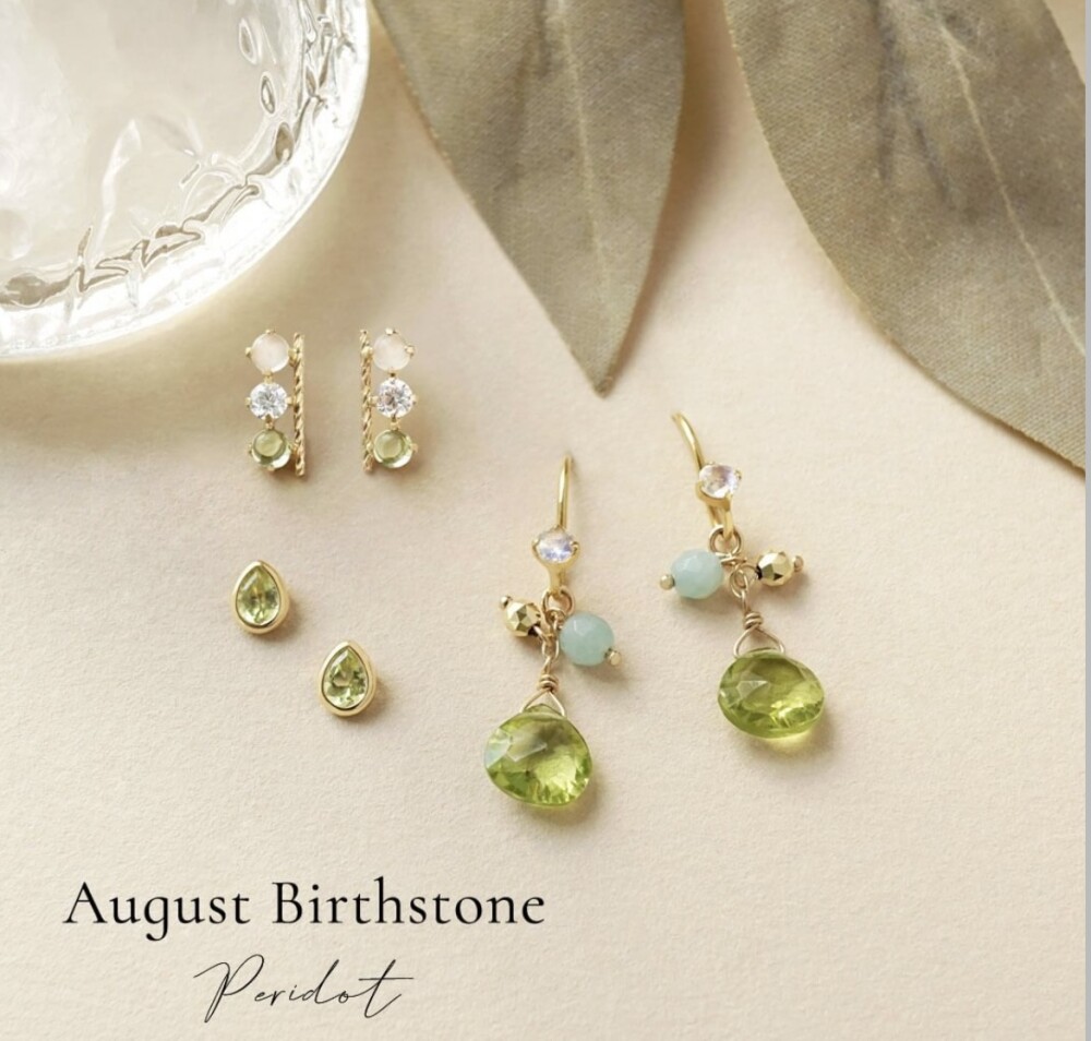♦8月　Birthstone　～ ペリドット ～♦