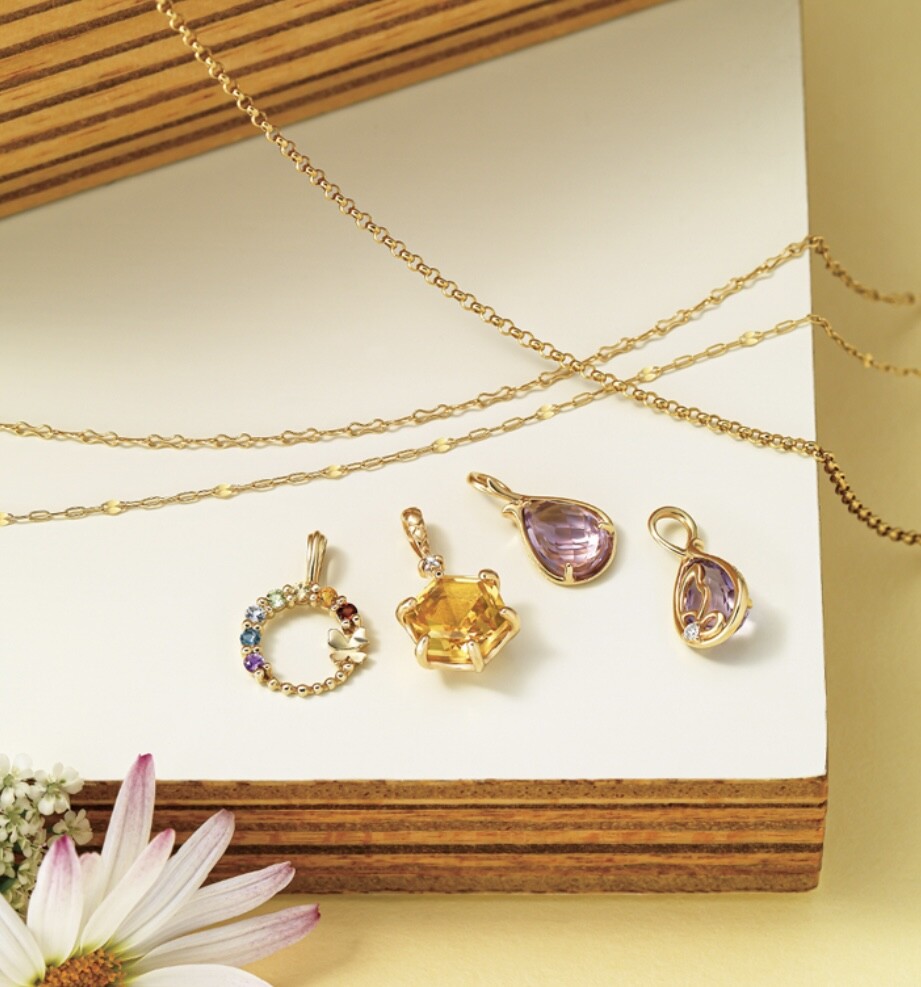 Spring　Collection ~GARDEN~  春のトレンドカラー　ネックレスチャーム