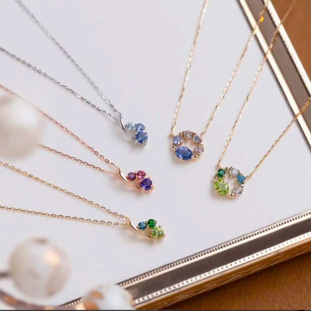 華やかなカラーストーンコレクション♡
