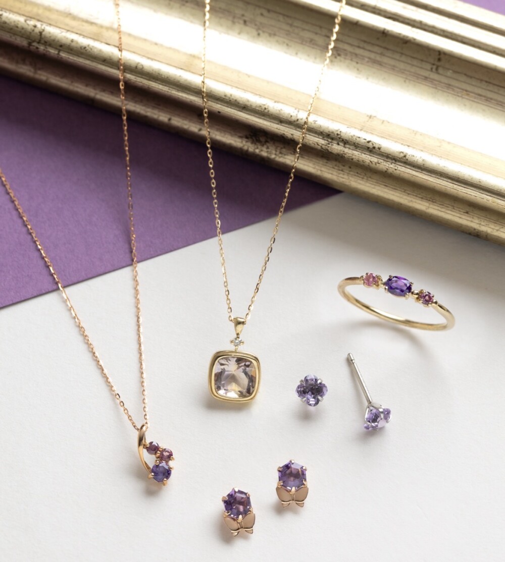 2月　Birthstone　♦アメジスト♦