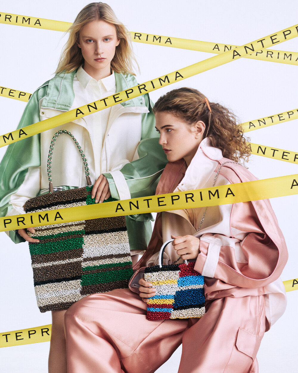 【アンテプリマ/ワイヤーバッグ】新作カラーブロッキングバッグ登場！　