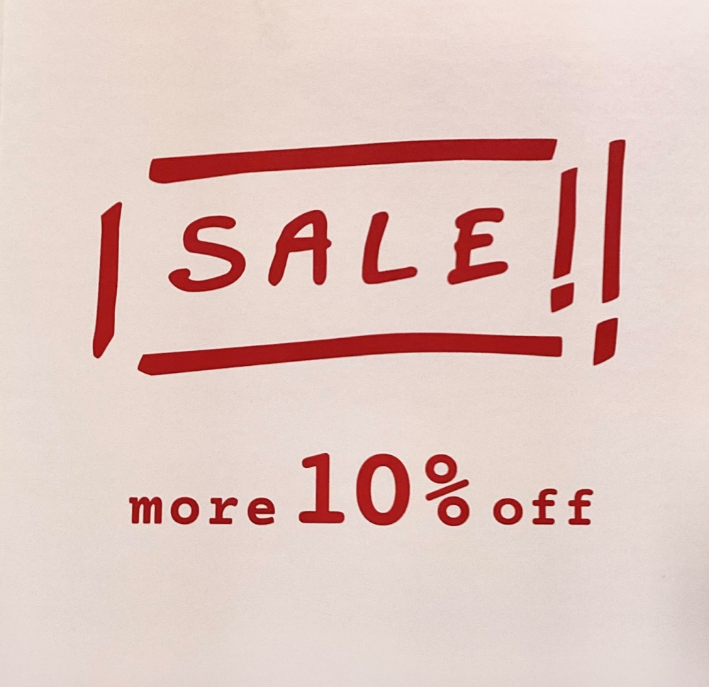 🉐セール対象品からさらに10%offに🎉