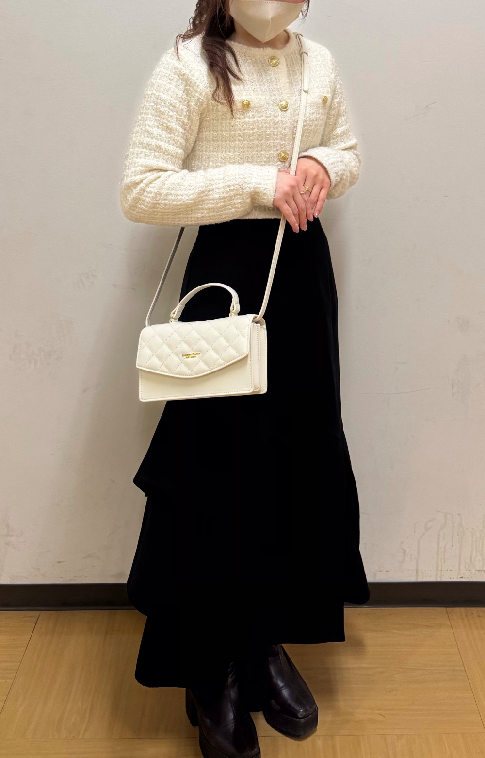 ぷっくり感が可愛い🩷キルティングウォレットショルダー