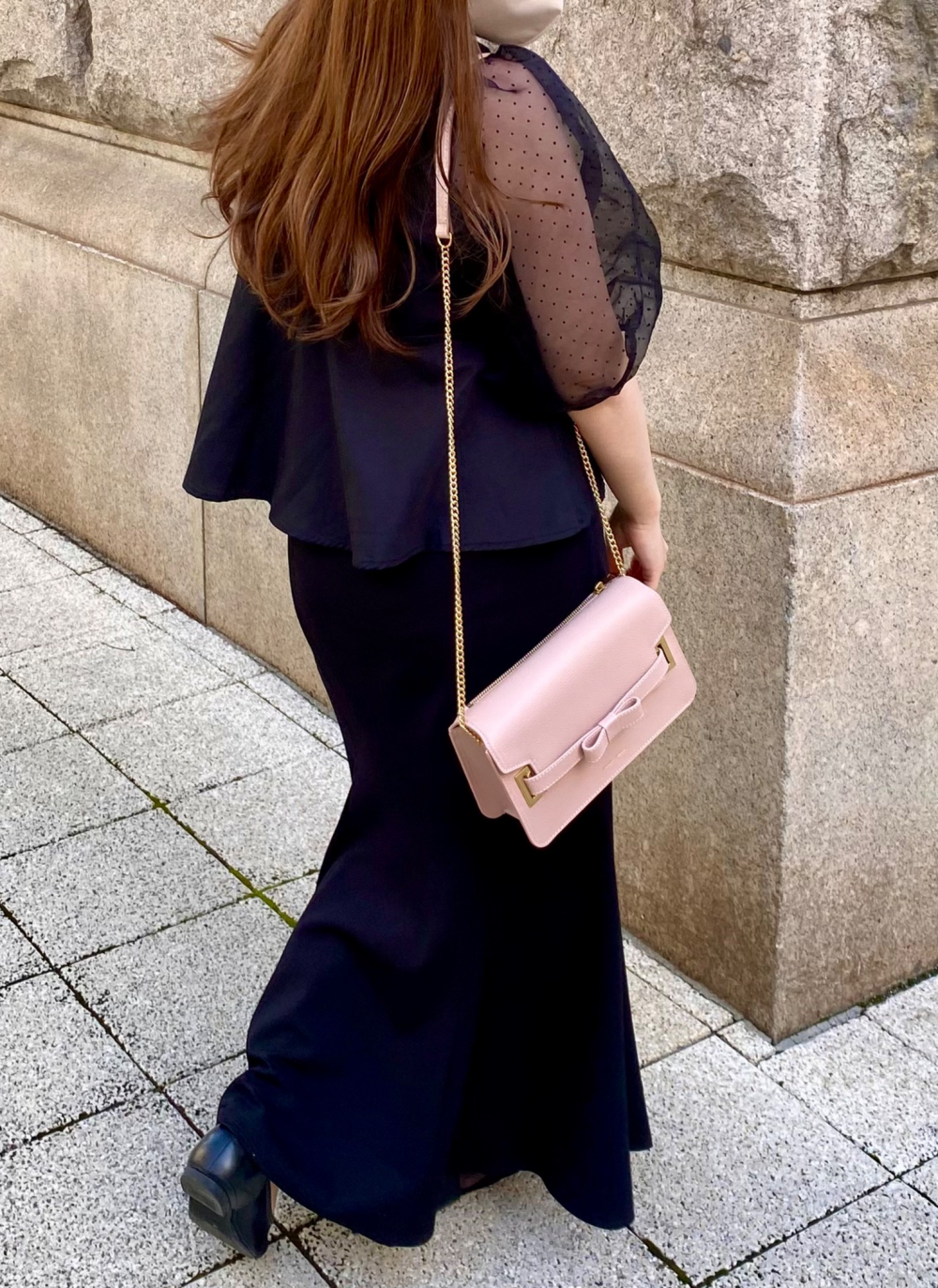 エレガントなリボンモチーフバッグ🎀