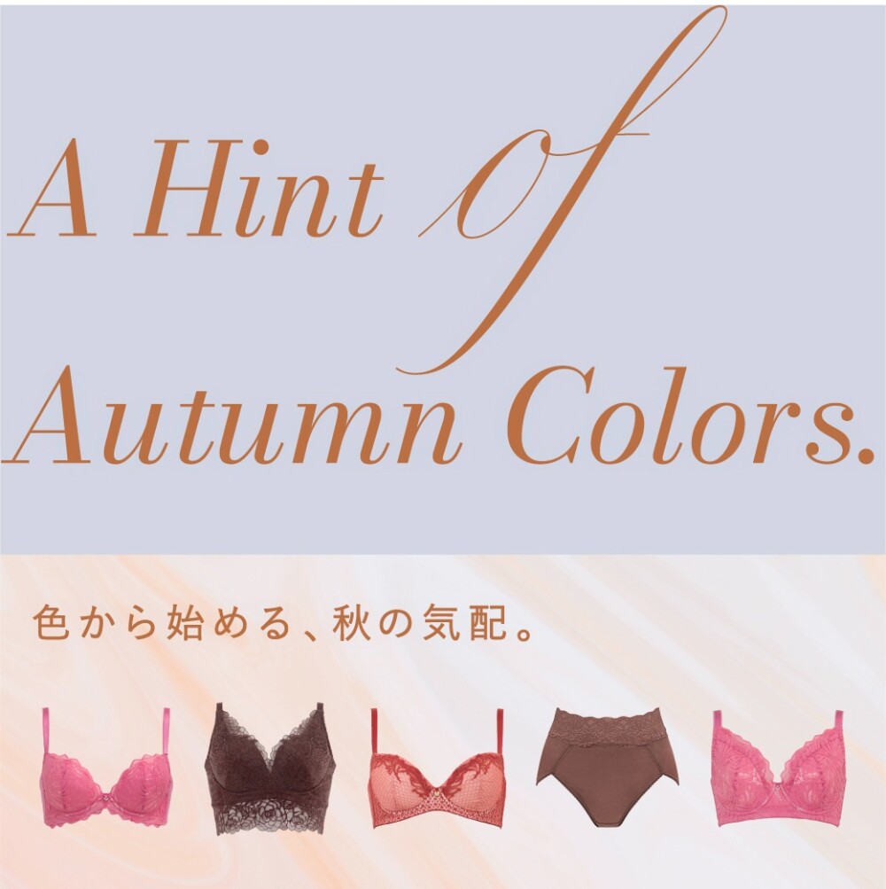 🍂 A Hint of Autumn Colors 🍂 ~ 色から始める、秋の気配 ~