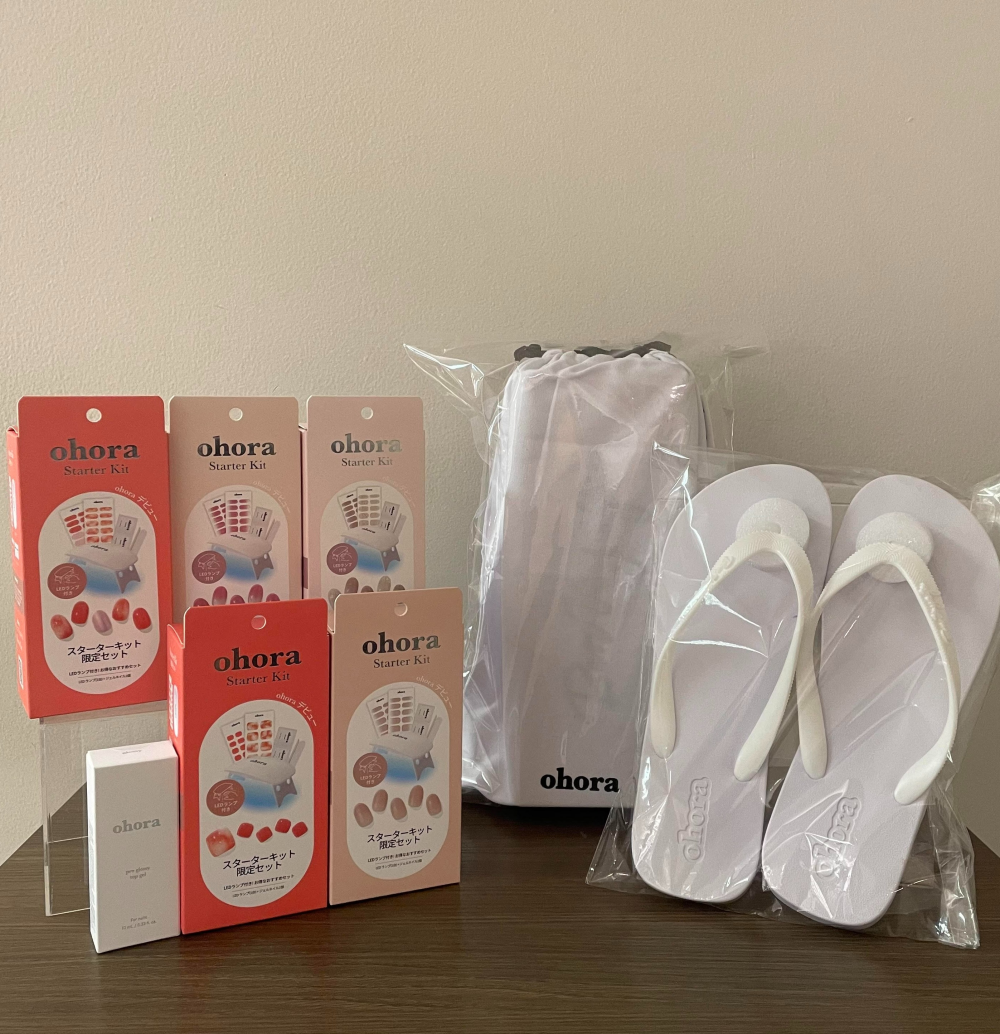 この夏OHORAでネイルデビュー