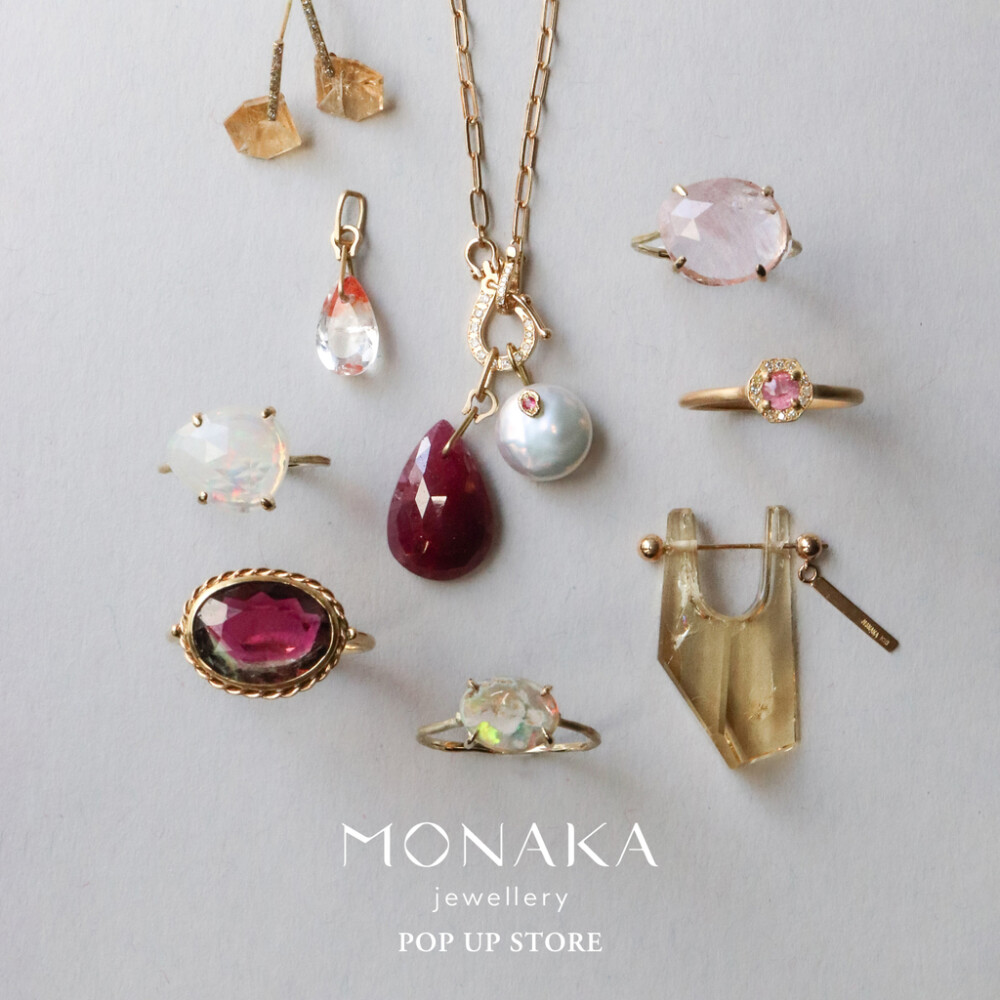 【3/6〜3/15】〈MONAKA jewellery〉POP UP STORE