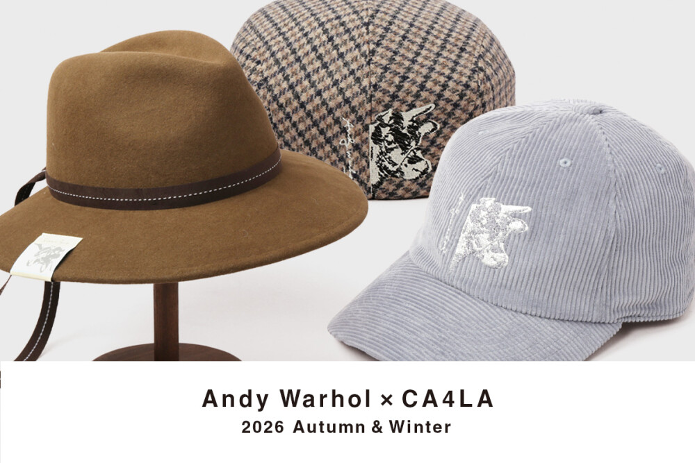 Andy Warhol × CA4LA 2026 Autumn & Winter