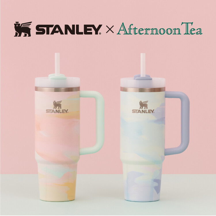 【日本初】マーブルカラーの「クエンチャ―」STANLEY × Afternoon Tea コラボレーション第５弾