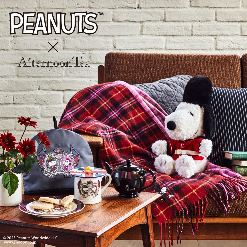 英国の雰囲気が漂うタータンとPEANUTSがコラボレーション！