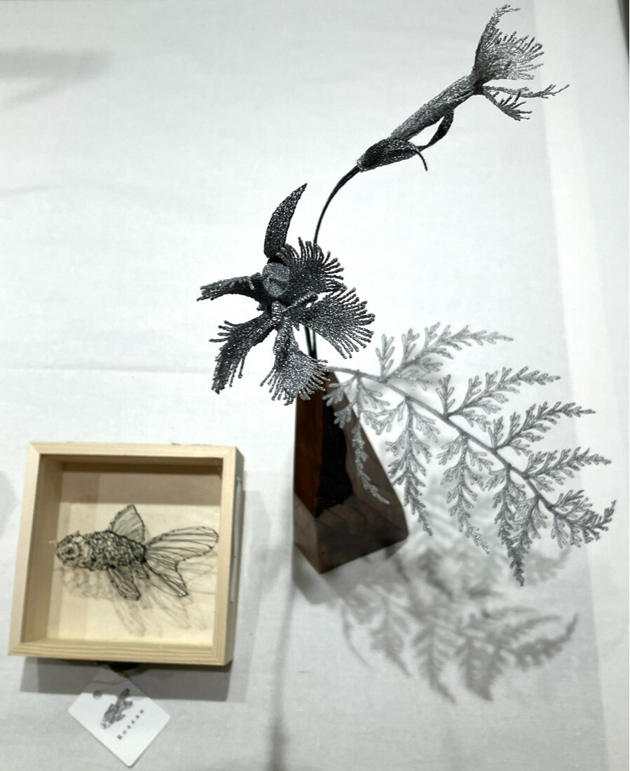 透過刺繍作家 田口ナツミ✾横振り刺繍作家 鬼塚友紀　二人展