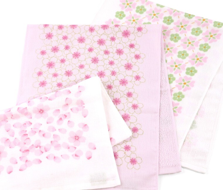 『さくらタオル』でお家を華やかに！