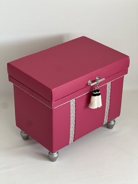 リーデル　茶箱・ピンクのご注文を受け付けております