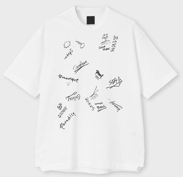 【新作】コットンシルケットTシャツ