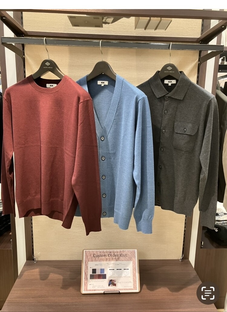 人気素材をお好きな形で⛄️【SNOWYニットオーダーフェア】