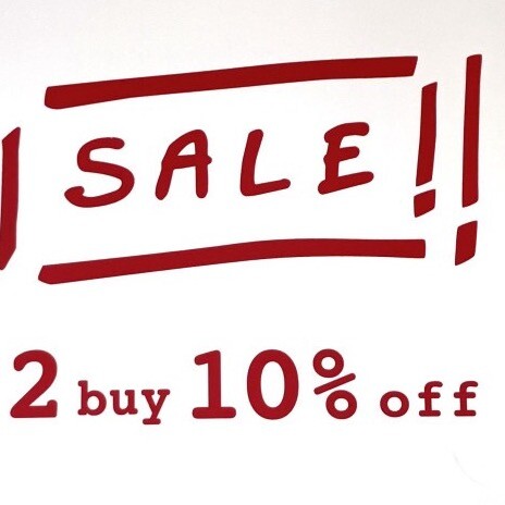 SALE  2BUY10%OFFスタート✨