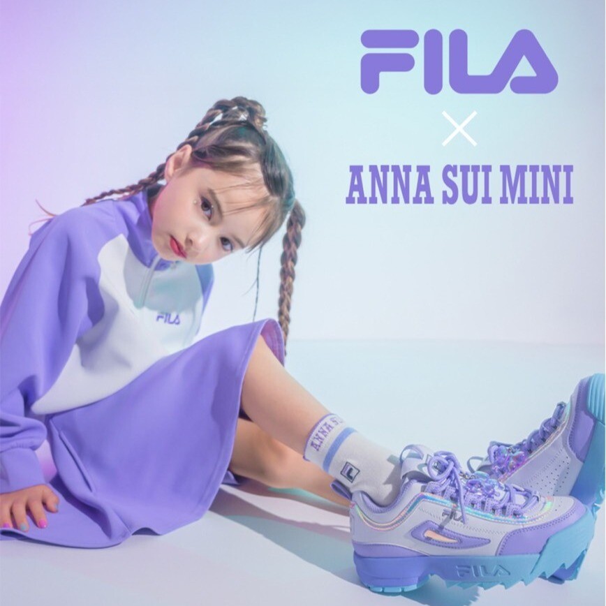 〈 ANNA SUI mini 〉FILAコラボアイテム